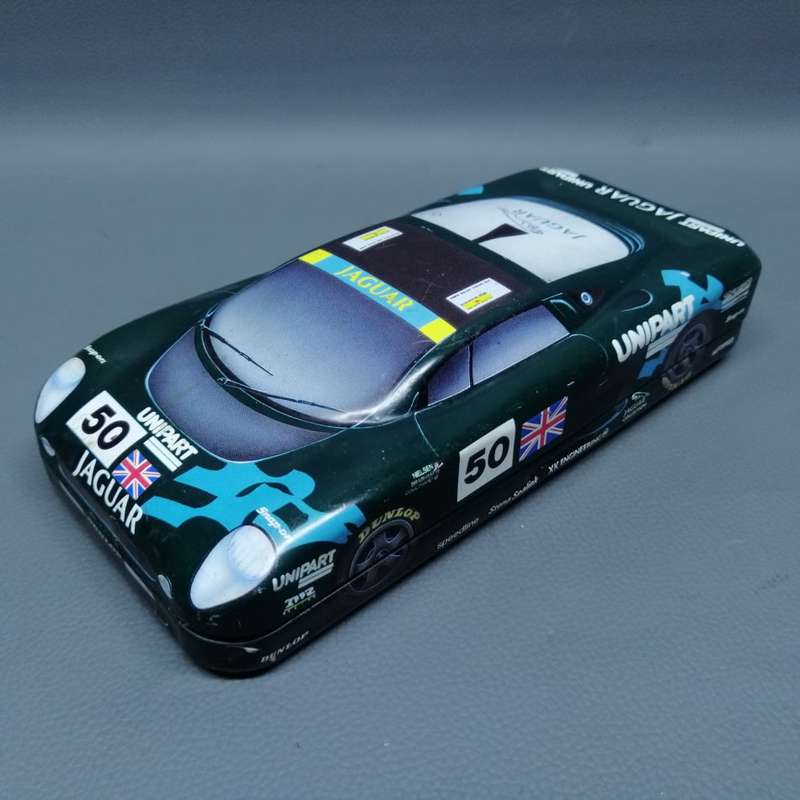 Super Cool!!! Vintage Jaguar XJ220 Tinplate Products UK Pencil Case!!!