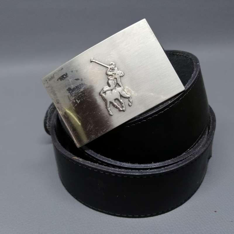 Original Genuine Leather POLO Belt and Buckle (XL Men)