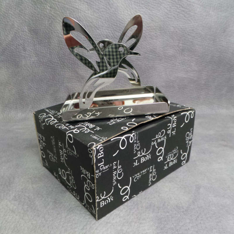 Fantastic!!! Original Boxed Carrol Boyes Humming Birds Serviette Stand!!!!