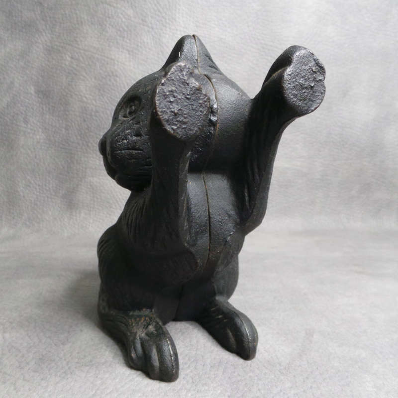 LARGE Vintage Cast Iron Cat Door Stop or Book End!!!