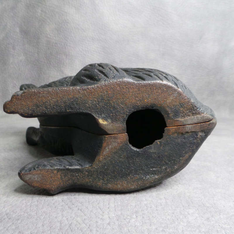 LARGE Vintage Cast Iron Cat Door Stop or Book End!!!