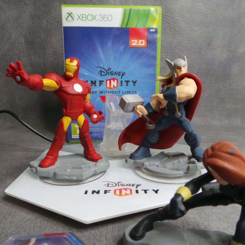 Original Xbox 360 Disney Infinity Game and Figurines!!!