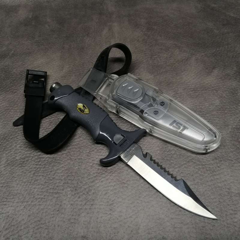 Original IST Diving Knife and Scabbard!!! Like New!!!