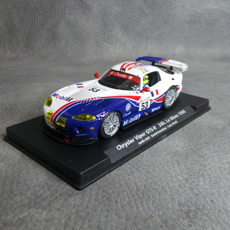 Original FLY 1:32 Scale Chrysler Viper GTS-R 24h Le Mans 1998 Racing Slot Car!!!!