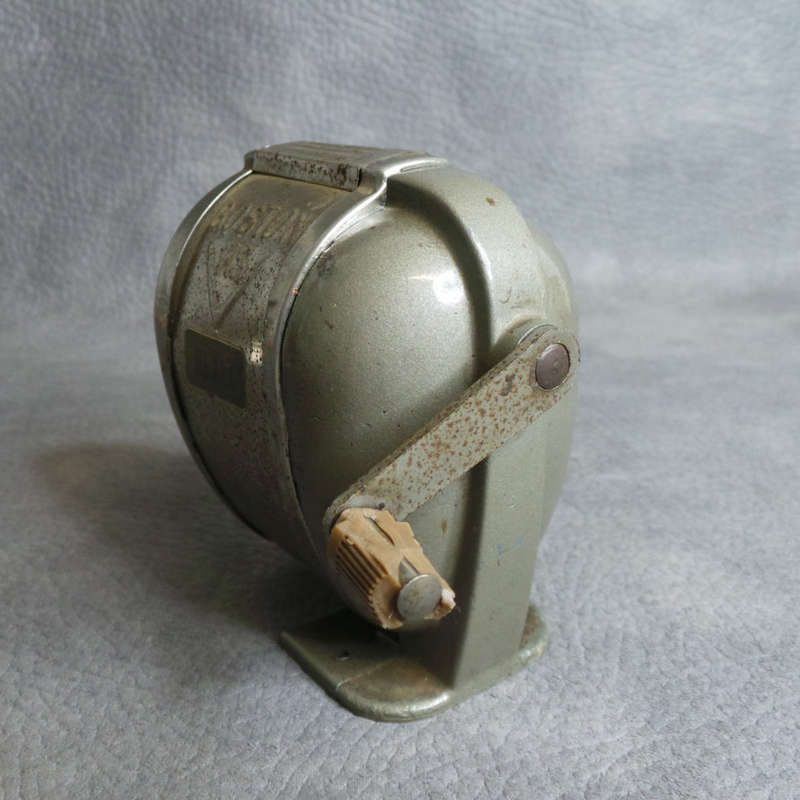 Fantastic!!! Original Pressed Metal 1950's Boston KS Pencil Sharpener!!!