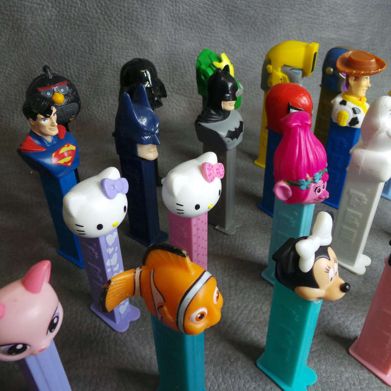 Large PEZZ Dispenser Collection!!! Bid For All!!!