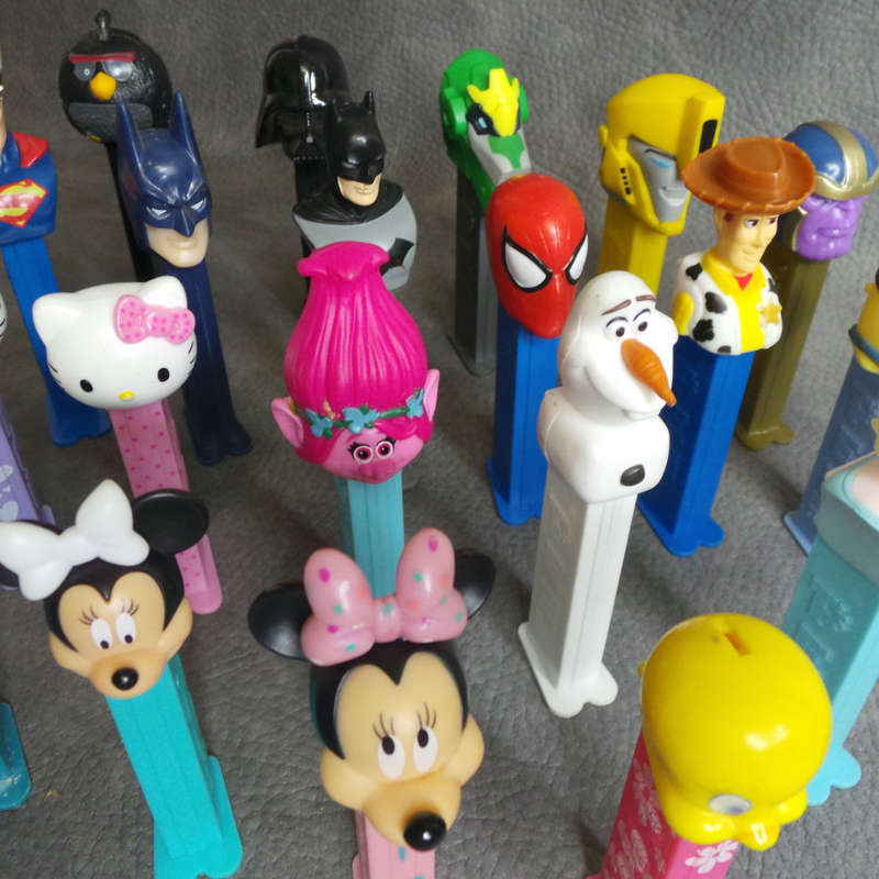 Large PEZZ Dispenser Collection!!! Bid For All!!!