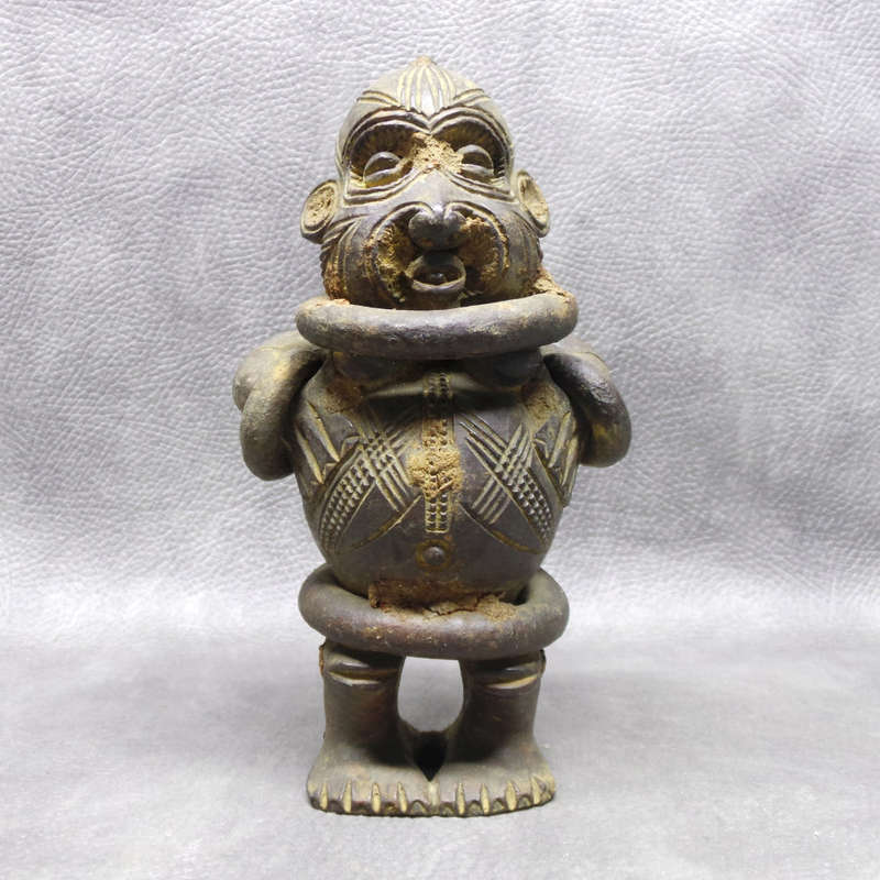 Antient Looking African Hand Crafted Stoneware Figurine!!!