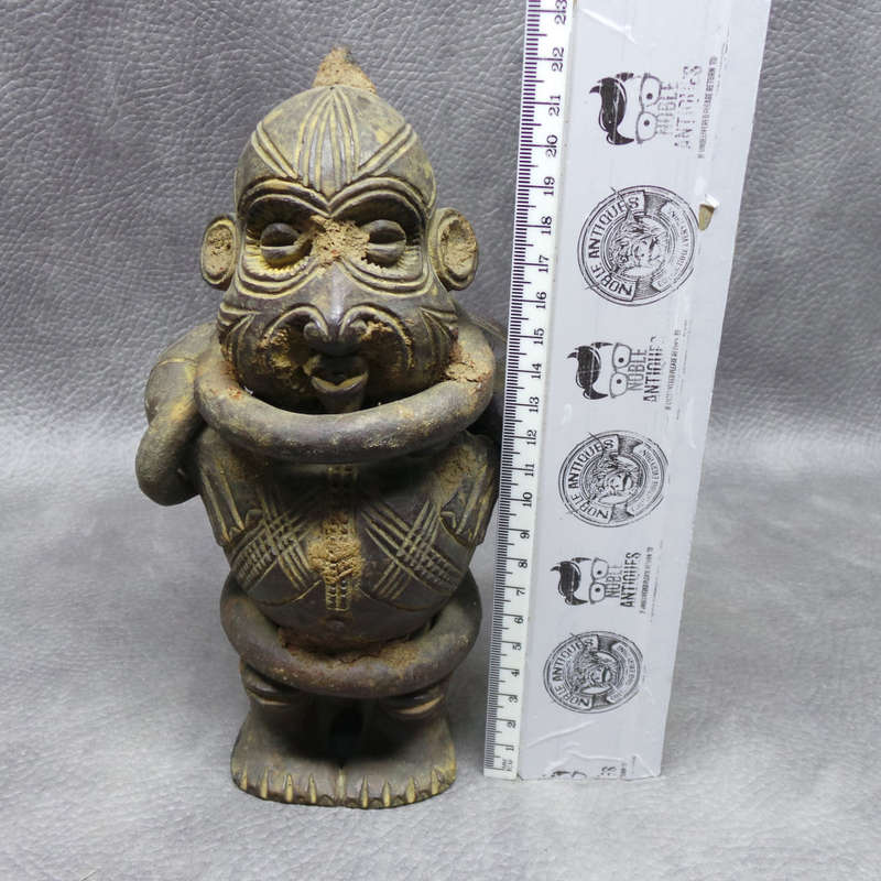Antient Looking African Hand Crafted Stoneware Figurine!!!