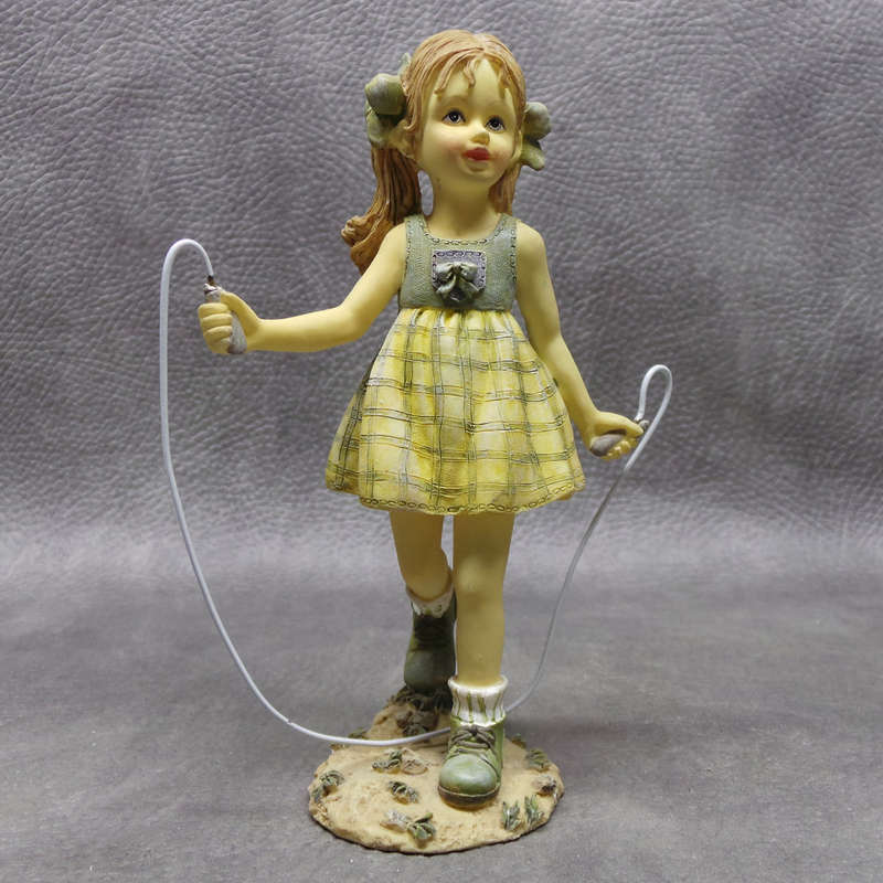 Original Hand Painted Cast Resin Pippy Long Stocking Figurine!!!