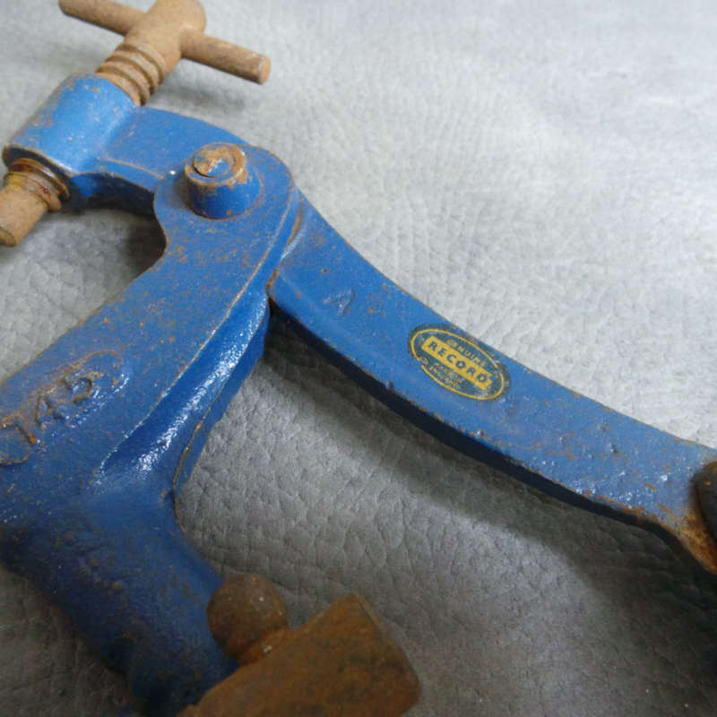 Original 145 and 130 Record Cast Metal Clamps!!!