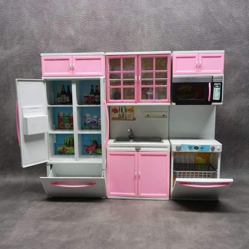 Large Detailed Barbie Kitchen - Bid For The Set!!!