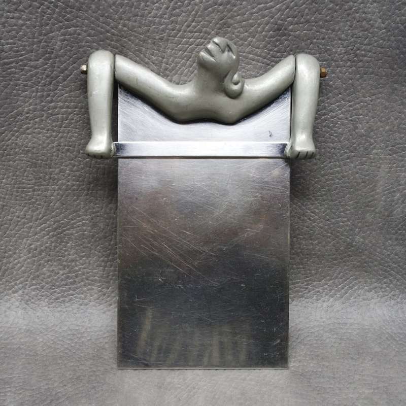 Fantastic!!! Original Vintage Carrol Boyes Note Pad Holder!!!