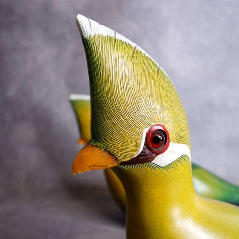 Large Original Limited Edition Numbered Feathers Gallery Male and Female Knysna Loerie!!!