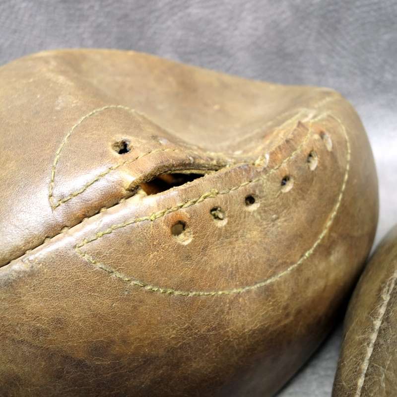 Two Genuine Leather Vintage Rugby Balls!!!