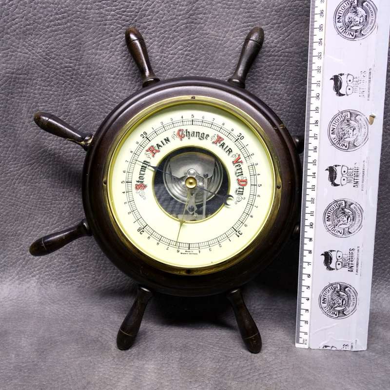 Maritime Ship Steering Wheel Themed Hydrometer made in West Germany!!!