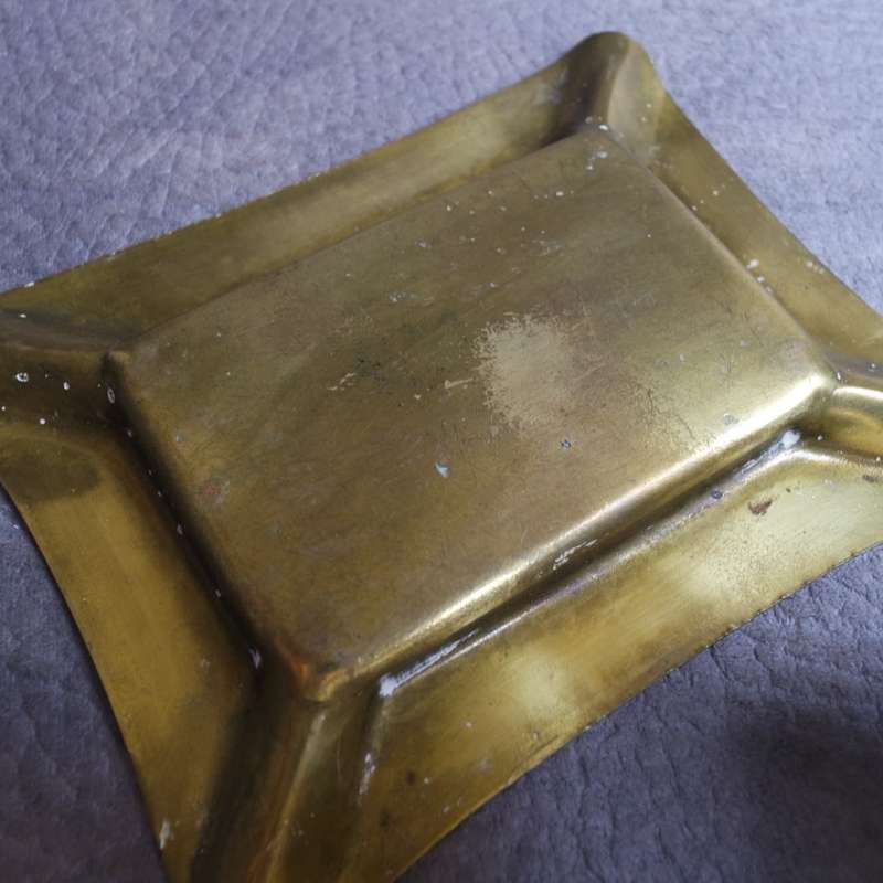 RARE!!! 1949 Original Enamel on Brass Voortrekker Monument Ashtray!!!!