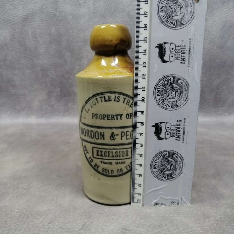 Highly Collectible Wordon & Pegram Stoneware Bottle!!!