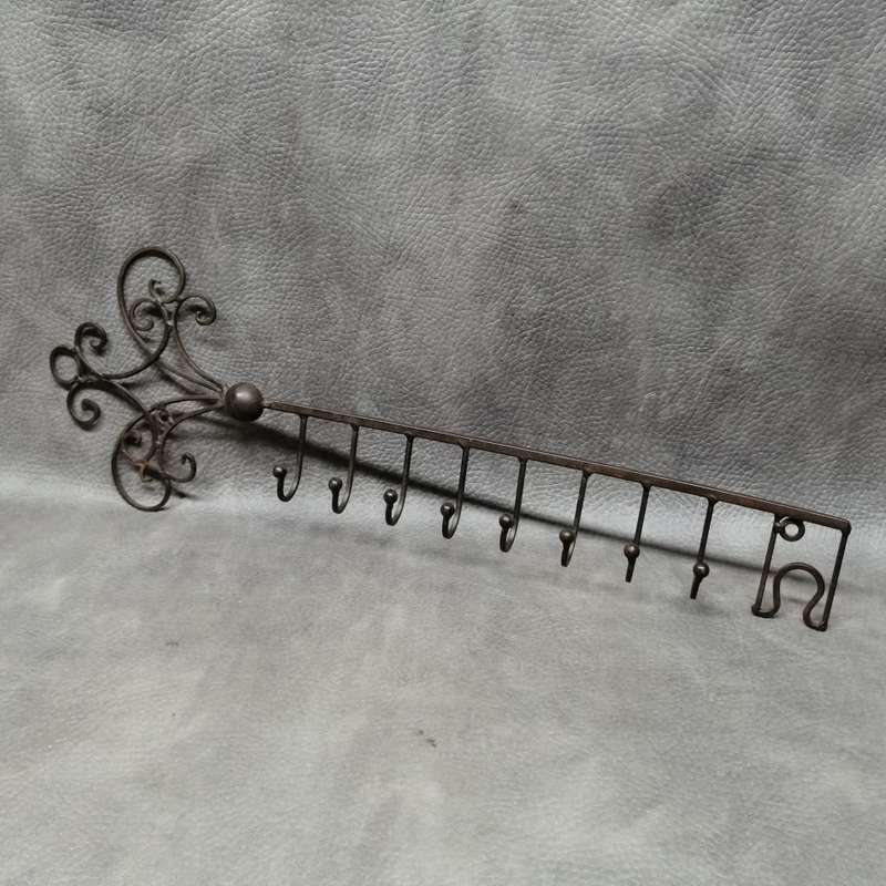 Original Antique Themed Wrought Iron Key Hanger!!!
