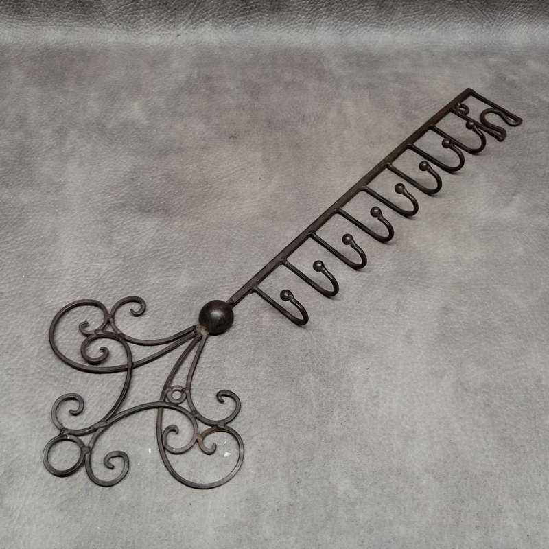 Original Antique Themed Wrought Iron Key Hanger!!!