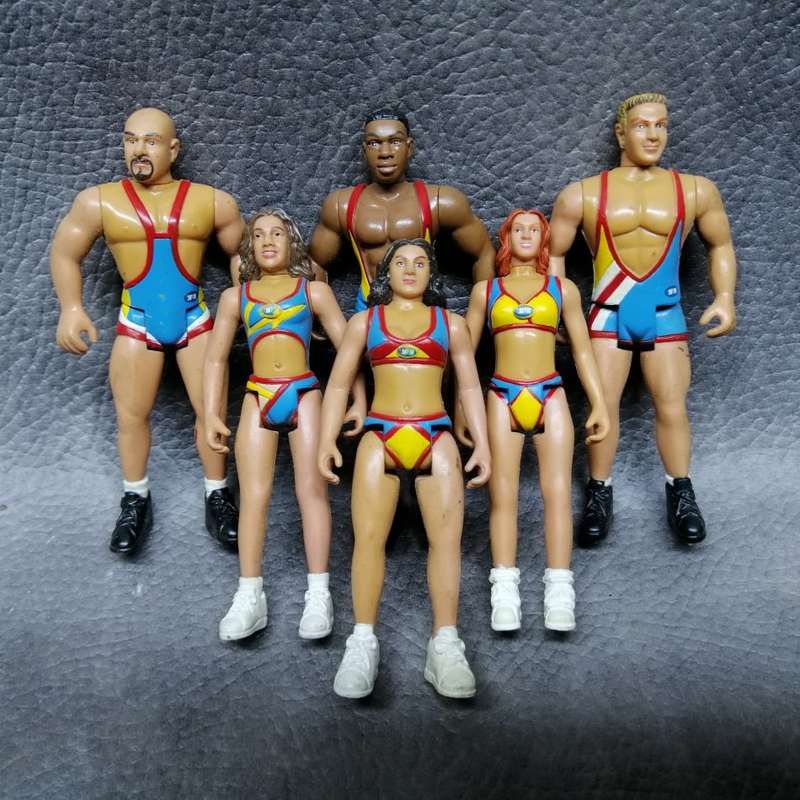 RARE!!! Original MTN Gladiators Figurine Collection!!!
