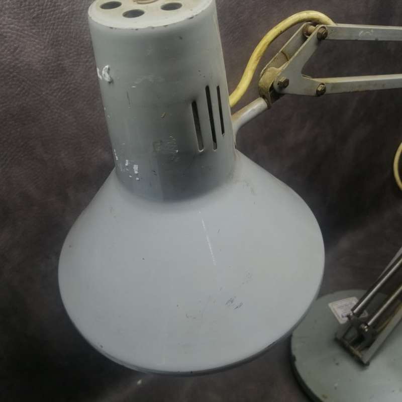 RARE!!! LARGE Vintage Cast Metal and Metal Luxo 360 Swivel Lamp!!! Extend to over 1000mm!!!