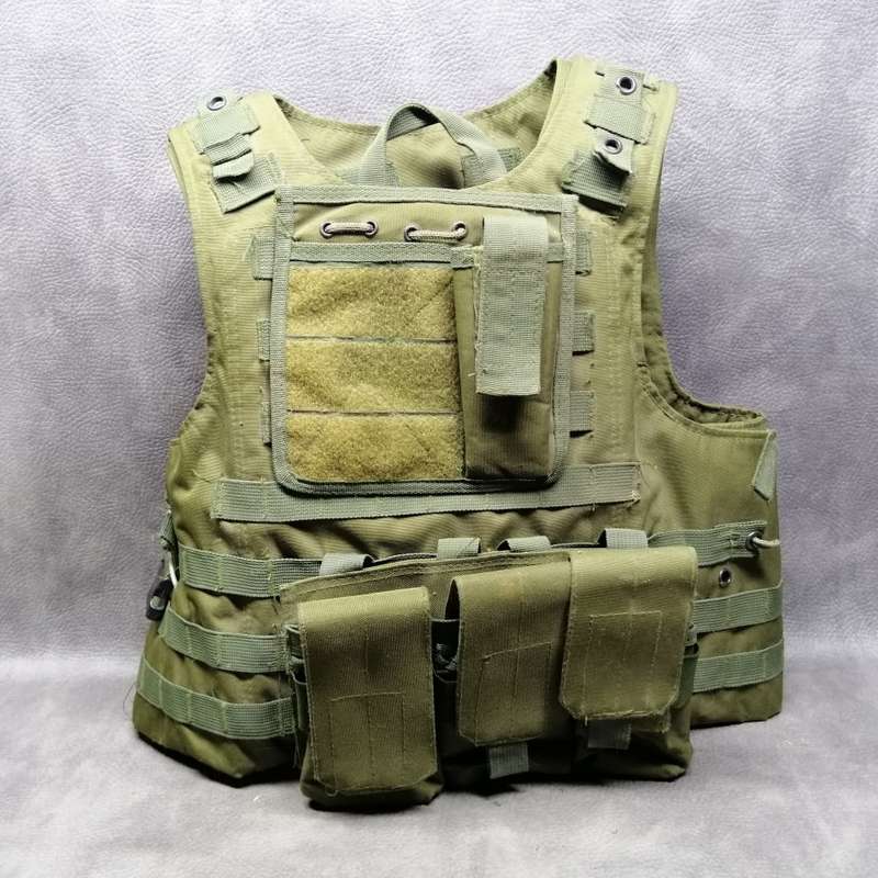 Original Military Color Safety Jacket!!! Medium to Large