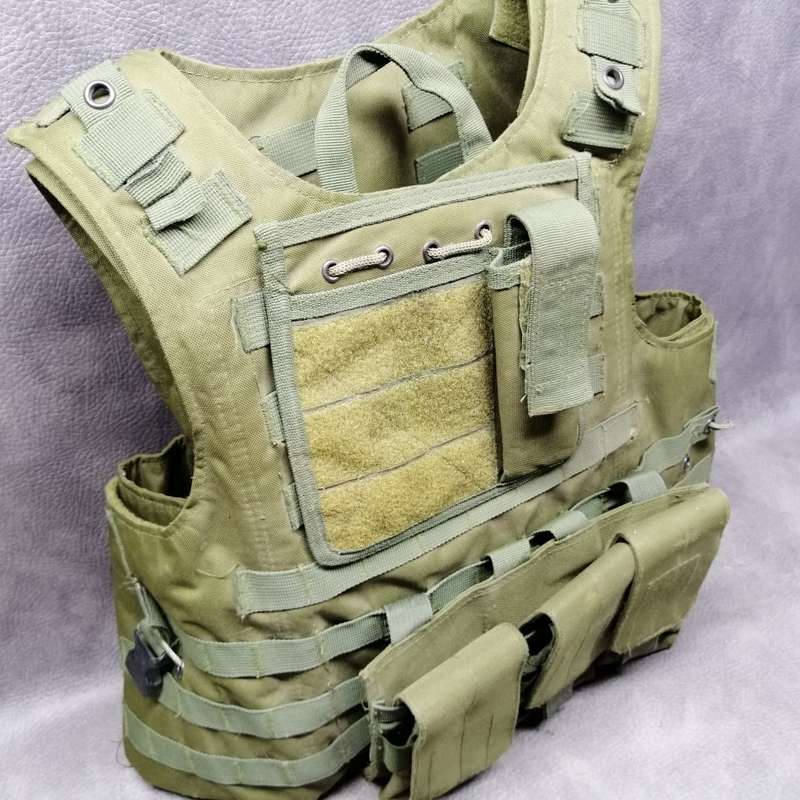 Original Military Color Safety Jacket!!! Medium to Large