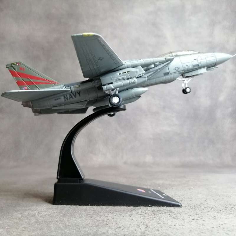 2003 USA Grumman F14A Tomcat Scale 1:100 Die Cast Metal Military Plane!!!