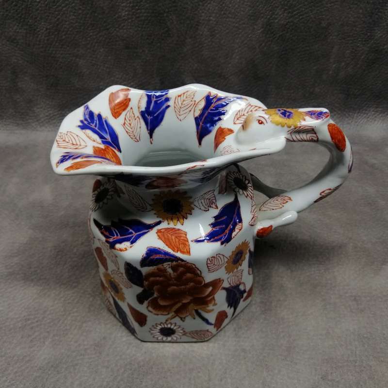 Fantastic!!! Hand Glazed Oriental Serpent Handle Jug!!!