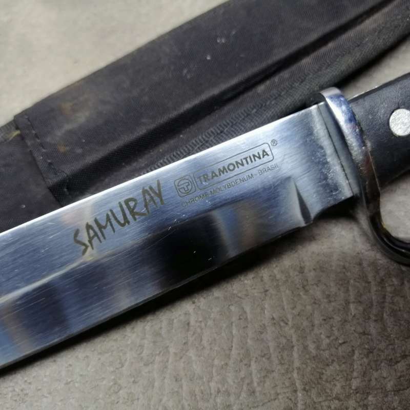 Original High Quality Tramontina Samurai Hunting Knife and Sheath!!