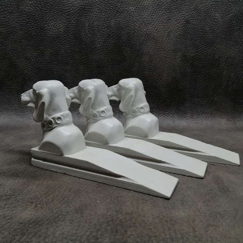 Decorative Hand Crafted Dachshund Door Stops!!! Bid per door stop to take 1 or All!!!