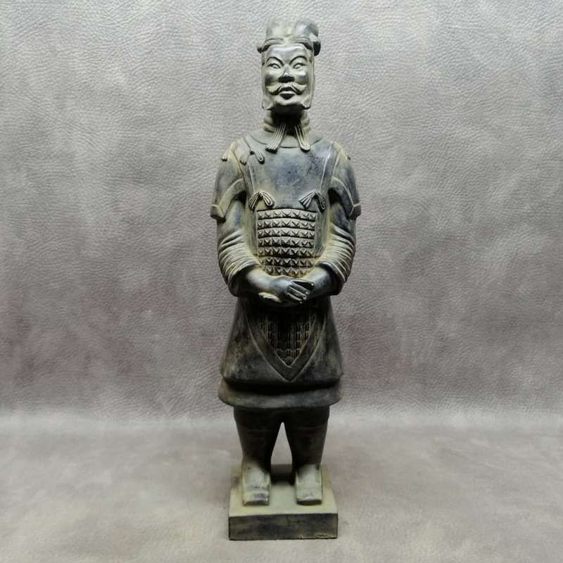 Fantastic!!! Large Cast Material Chinese Terracotta Warrior!!! 420mm