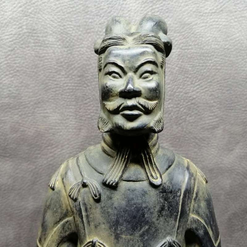 Fantastic!!! Large Cast Material Chinese Terracotta Warrior!!! 420mm