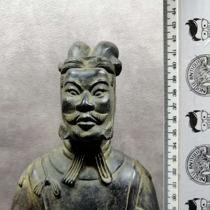 Fantastic!!! Large Cast Material Chinese Terracotta Warrior!!! 420mm