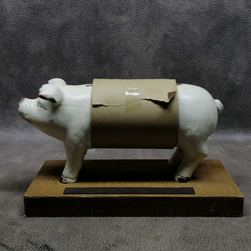 Super Cool!!! Cast Piglet Paper Roll Dispenser!!!