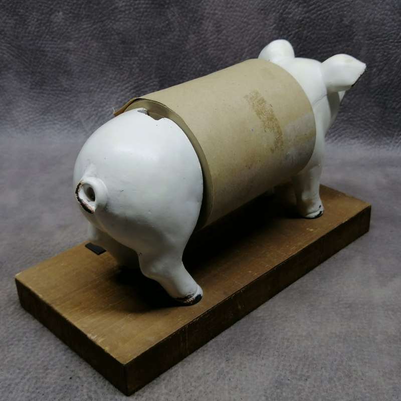 Super Cool!!! Cast Piglet Paper Roll Dispenser!!!