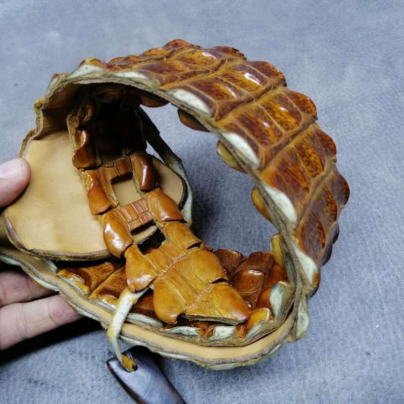 RARE!!! Original Vintage Genuine Crocodile Leather Belt!!!