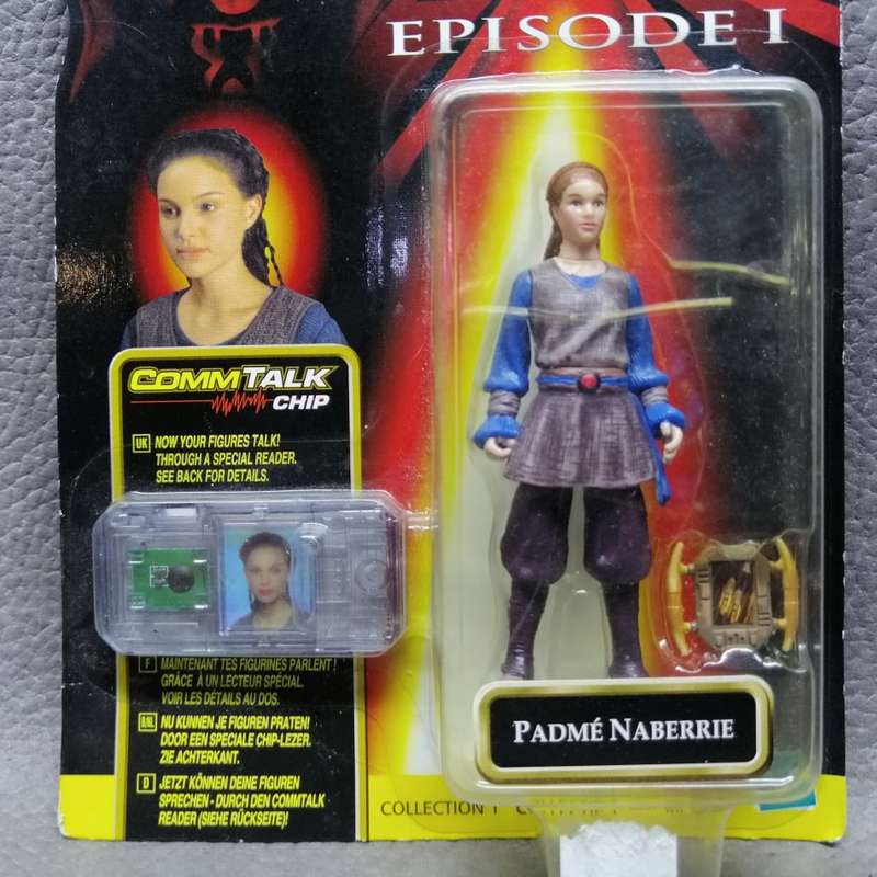 Original Carded Star Wars Episode 1 Padme Naberrie Figurine !!!