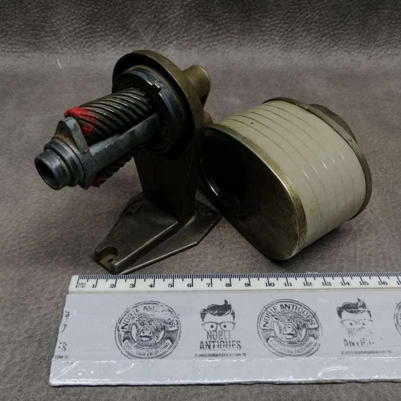Original Vintage Cast Metal Base Giant Apsco Pencil Sharpener!!! Working!!!