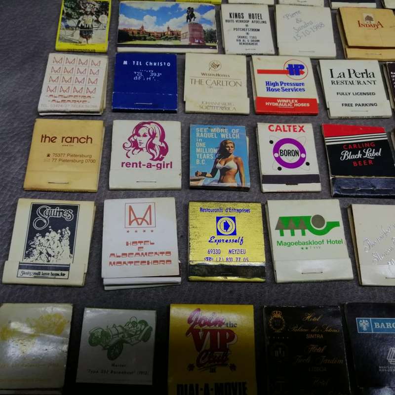 Super Cool!!! Original Advertising Match Flap Collection!!! Bid For Alll!!!