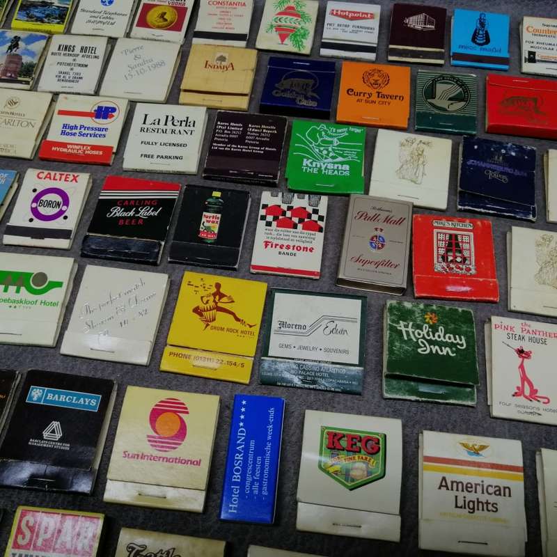 Super Cool!!! Original Advertising Match Flap Collection!!! Bid For Alll!!!