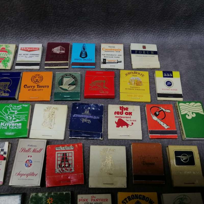 Super Cool!!! Original Advertising Match Flap Collection!!! Bid For Alll!!!