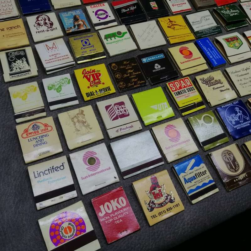 Super Cool!!! Original Advertising Match Flap Collection!!! Bid For Alll!!!