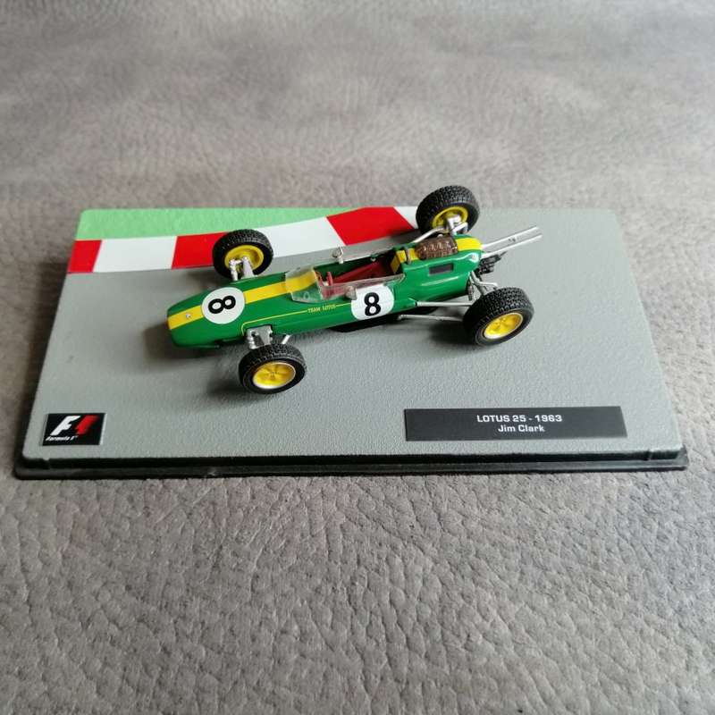 Highly Detailed Die Cast F1 Jim Clark 1963 LOTUS Scale 1:43!!!