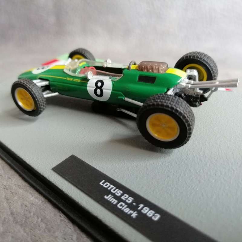 Highly Detailed Die Cast F1 Jim Clark 1963 LOTUS Scale 1:43!!!