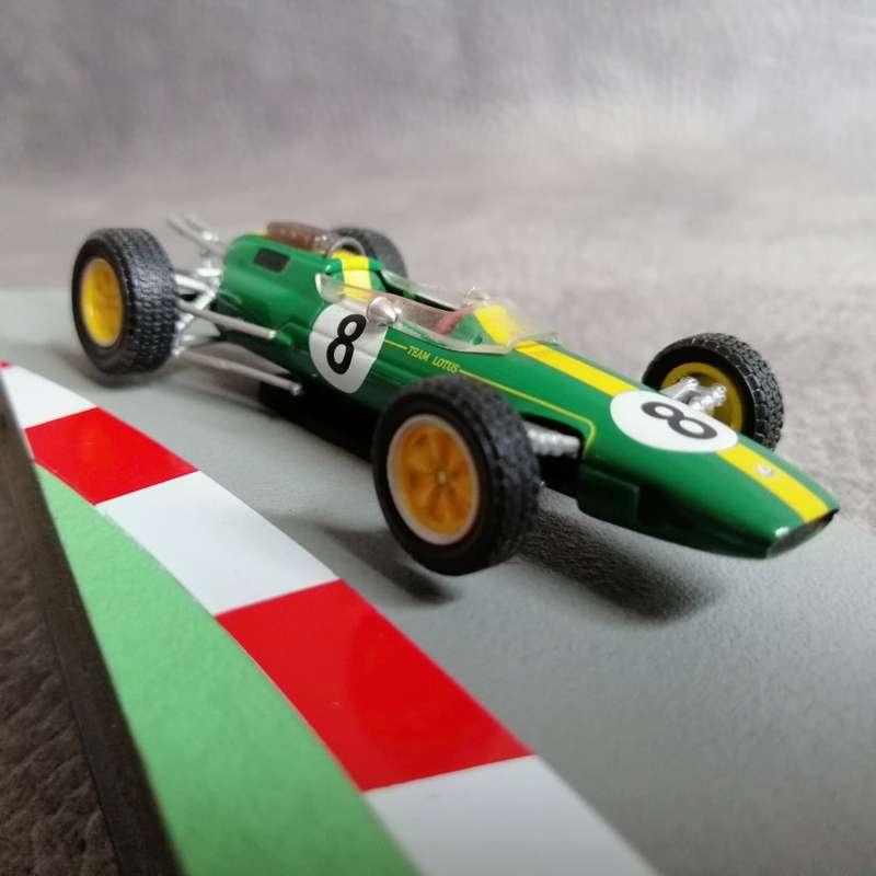 Highly Detailed Die Cast F1 Jim Clark 1963 LOTUS Scale 1:43!!!
