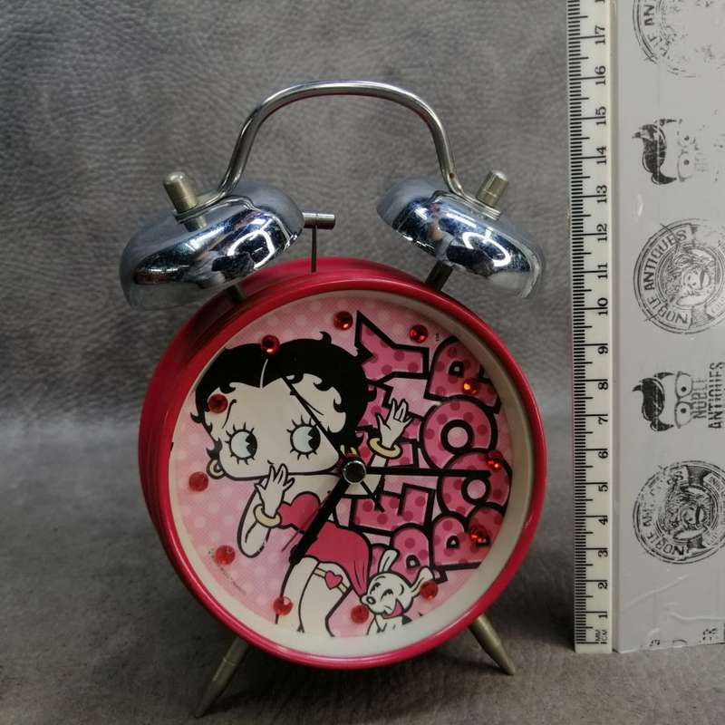 Super Fun!!! Original Betty Boop Working Alarm Clock!!!