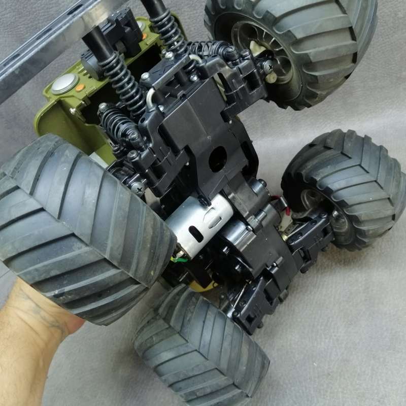 Large Heavy Tamiya Wild Willy Monster Jeep!!! Not Tested!!! 380mm