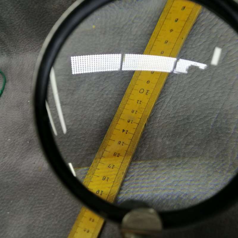 Large Vintage Wood Inlay Handle Magnifying Glass!!!
